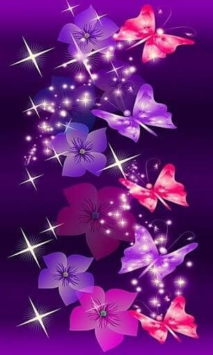 Purple butterfly wallpaper and wallpapers