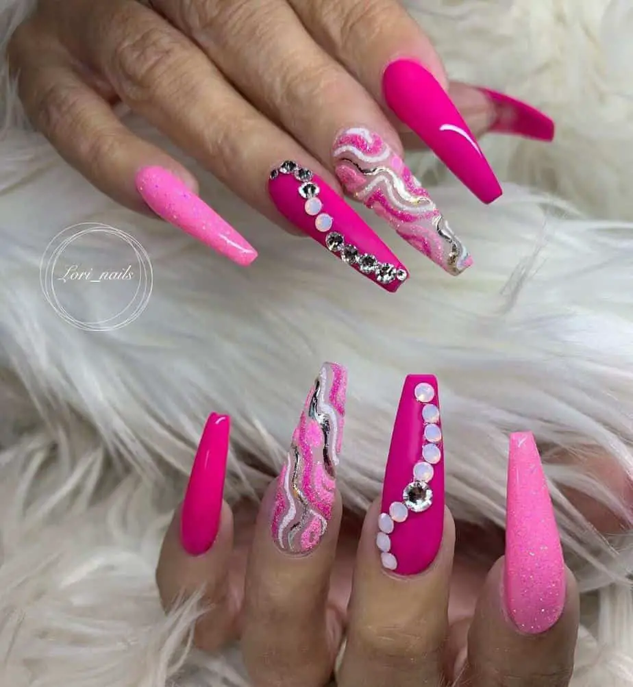 Looking for cute pink nails design | pink nail designs | hot pink nail designs or hot pink nail designs ideas? Find pink nail designs acrylic and even baby pink nails design ideas. You'll find a combination of baby pink nails design nailart and cute nail ideas for acrylics. There are plenty of nail ideas | nail designs to discover, so come check it out! #pinknaildesigns #pinknailideas #pinkcoffinnails #coffinnails

Pink nail design | pink cute nails | pink coffin nail designs
