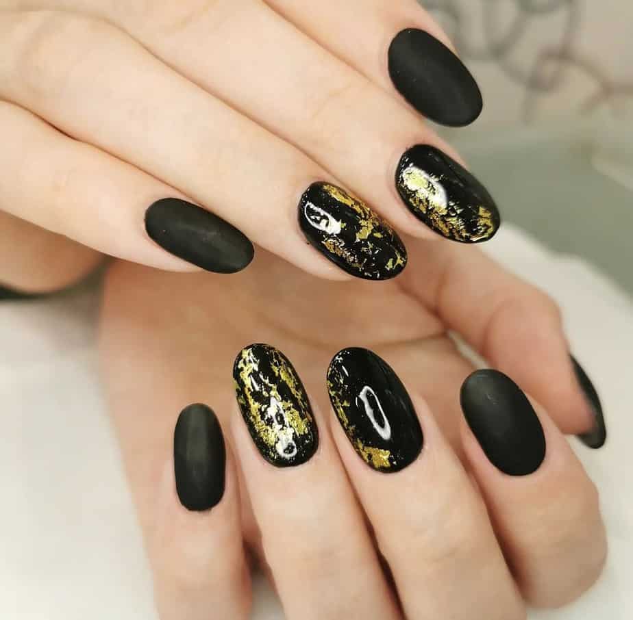 foil nails designs