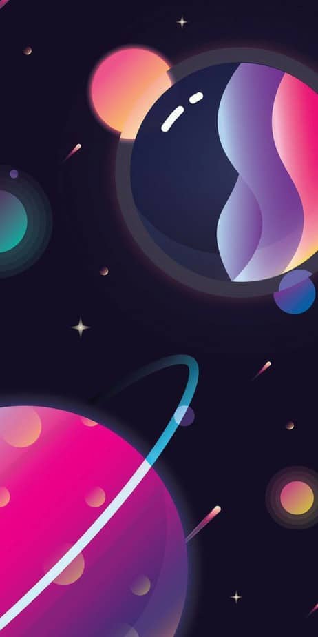 space iphone wallpaper