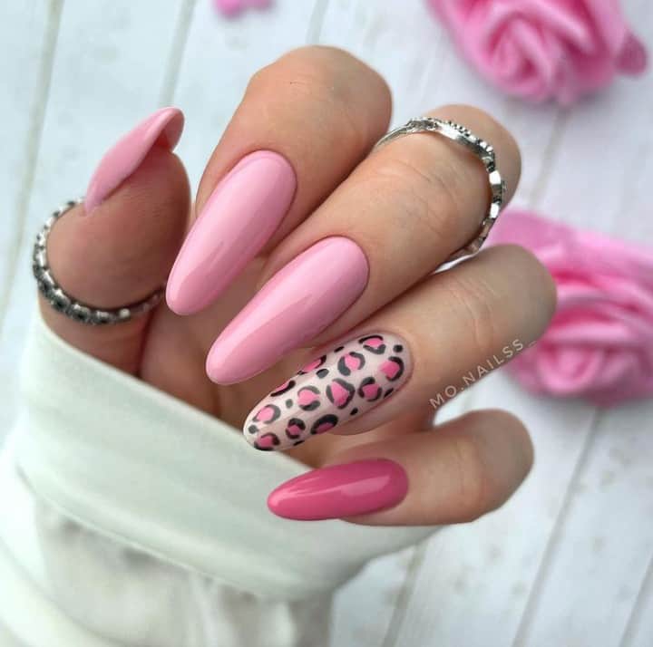 leopard nails designs