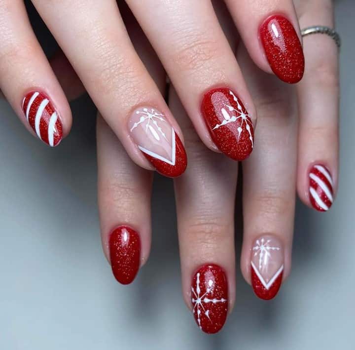 Christmas nail designs 