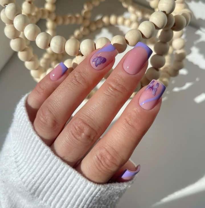 purple nails ideas