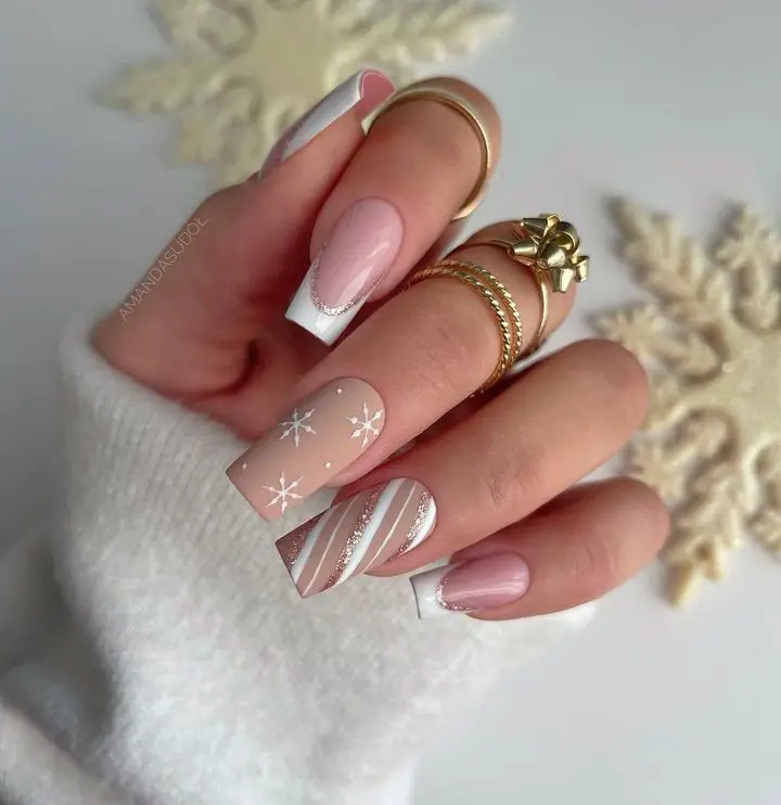 cute winter nails