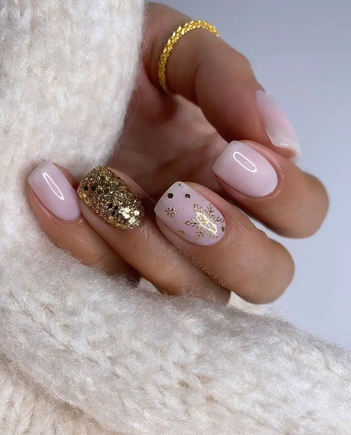 trendy winter nails
