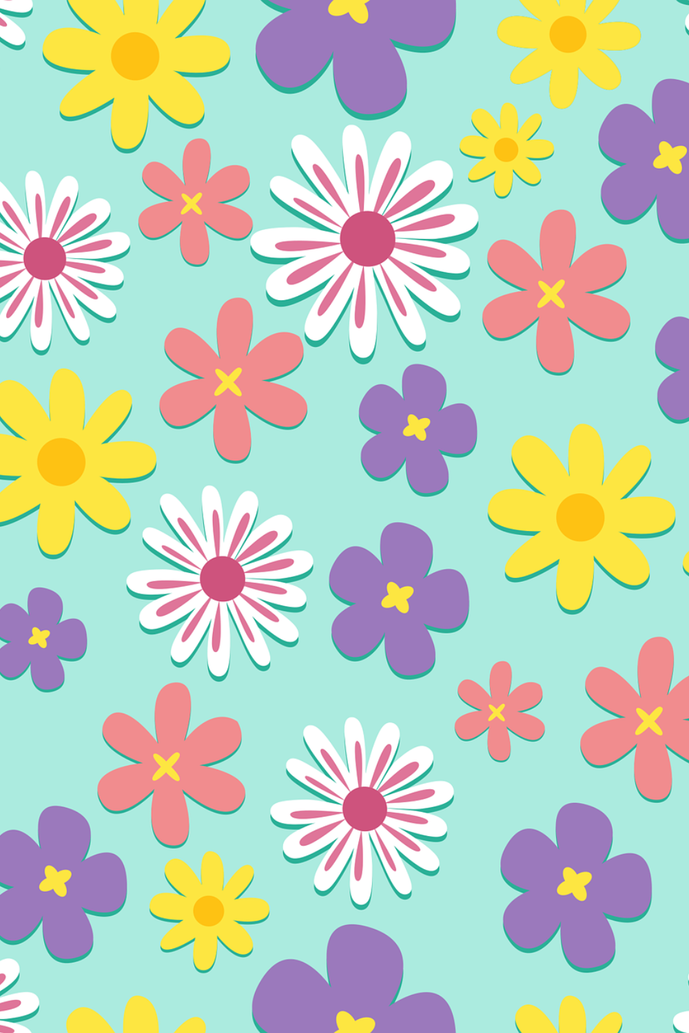 25 Cute Daisy Wallpaper - Priceless Art - Emerlyn Closet