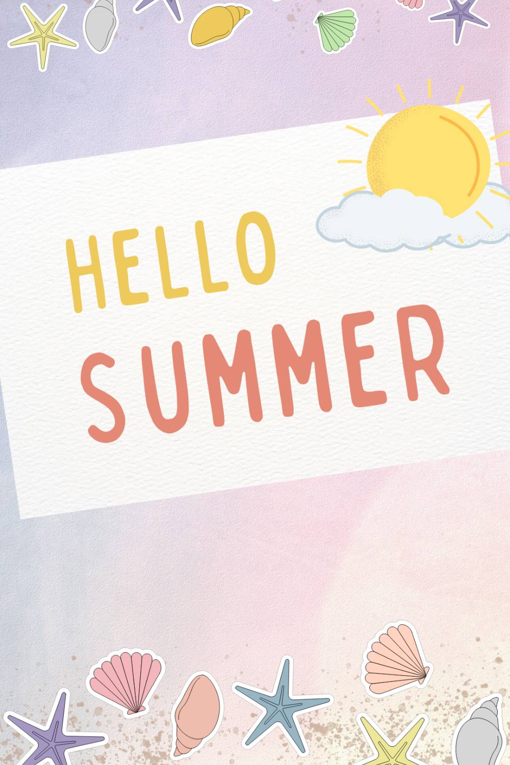 hello summer wallpaper
