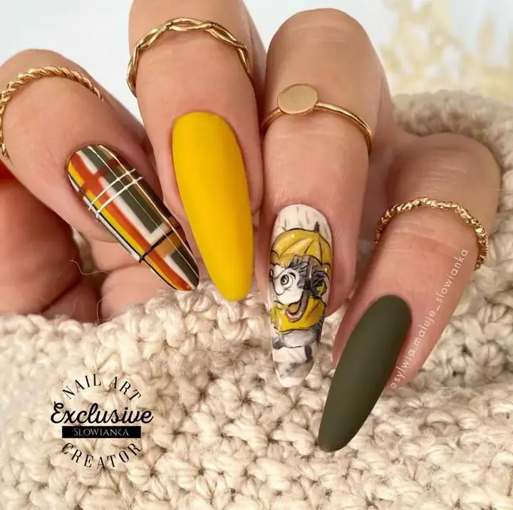 fall nail art designs