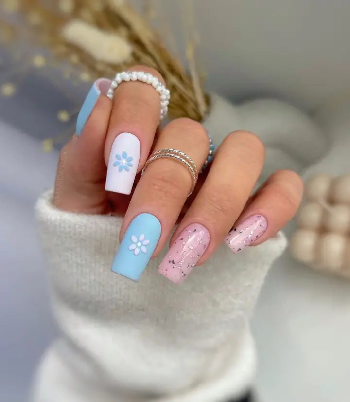 flower nails designs