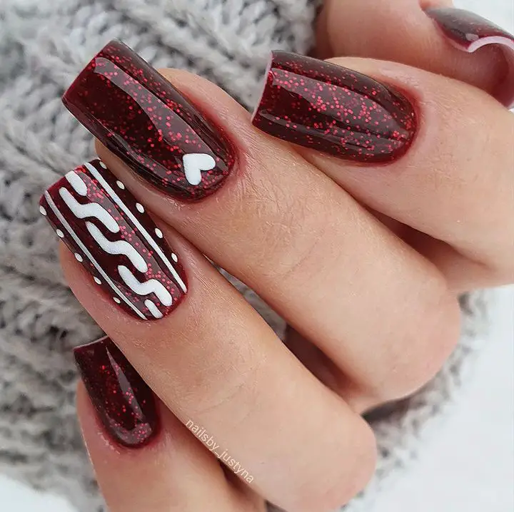 nail designs for christmas