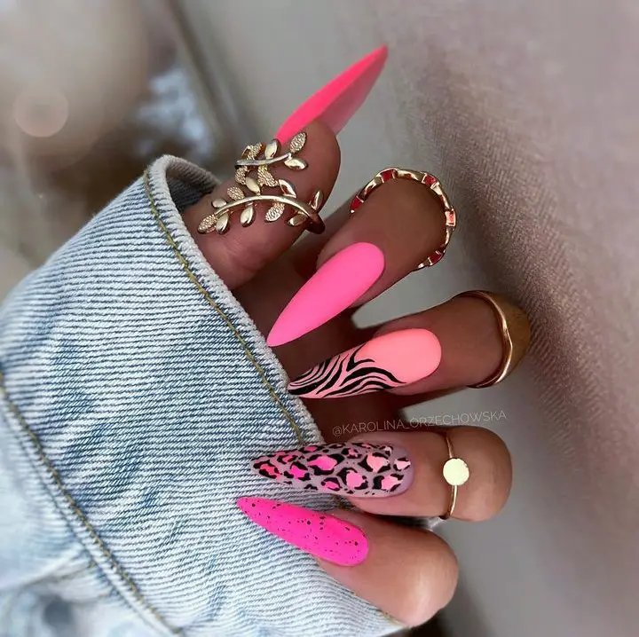 pink nails ideas