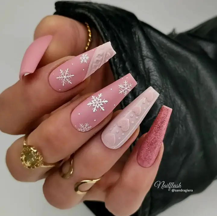 christmas nails 