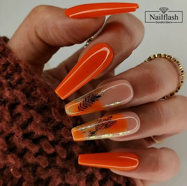 autumn nails colors