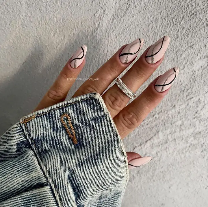 trendy fall nails acrylic