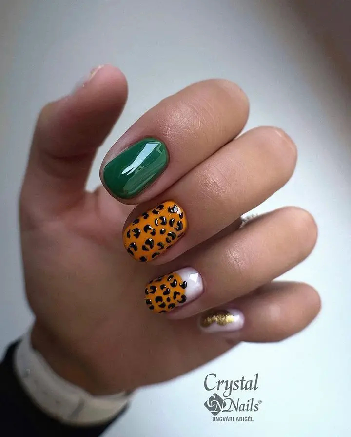 fall nails acrylic